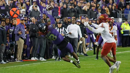 TCU vs Iowa State at Amon Carter Stadium in Fort Worth, Texas on November 26, 2022.  Photo by Gregg Ellman