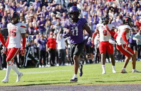 TCU vs Texas Tech University at Amon Carter Stadium in Fort Worth, Texas on November 5, 2022.  Photo by Gregg Ellman
