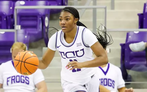 TCU vs Lipscomb womenâ??s basketball photographed in Fort Worth, Texas on November 7, 2022. (Photo/Sharon Ellman)