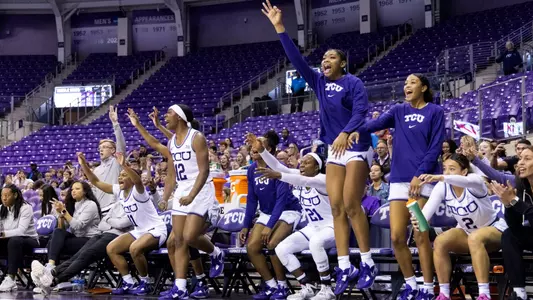TCU vs Lipscomb womenâ??s basketball photographed in Fort Worth, Texas on November 7, 2022. (Photo/Sharon Ellman)