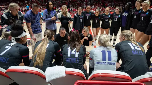 TCU Volleyball Team vs. Wisconsin