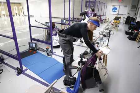 TCU vs Ohio State rifle in Fort Worth, Texas on January 15, 2022. (Photo/Gregg Ellman)