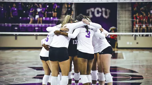 TCU Volleyball Team vs. Wisconsin