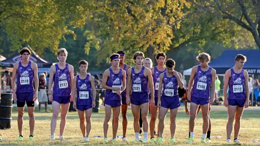 TCU cross country at the UTA Season Opener at Lynn Creek Park at Joe Pool Lake on September 10, 2022 (Photo by/Gregg Ellman)