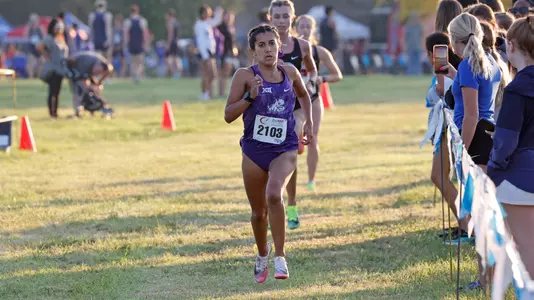 TCU cross country at the UTA Season Opener at Lynn Creek Park at Joe Pool Lake  on September 10, 2022 (Photo by/Gregg Ellman)
