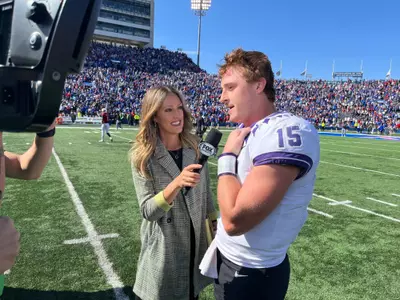 Max Duggan and Allison Williams