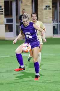 TCU vs Florida State women’s soccer at Garvey-Rosenthal Stadium in Fort Worth, Texas, on August 20, 2023. (Photo/Sharon Ellman)