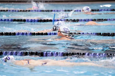 TCU Women's Swim Practice