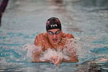 TCU vs Texas A&M men’s Swim/Dive event at the TCU Rec Center on the TCU campus in Fort Worth, Texas on January 13, 2024. (Photo by Michael Clements/Ellman Photography)