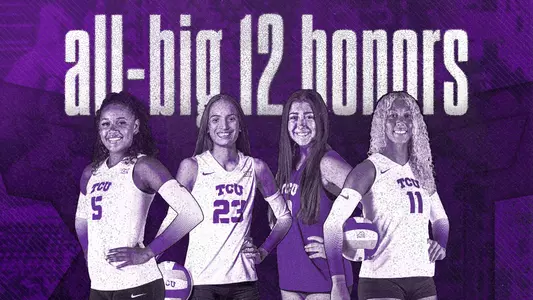TCU Volleyball All-Big 12 Honors