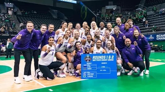 TCU Volleyball NCAA First Round