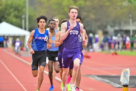 2024 TCU Alumni Invitational track meet photographed at Lowdon Track and Field Complex on the TCU campus in Fort Worth, Texas on March 16, 2024. (Photo by/Ellman Photography)