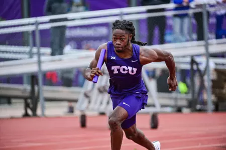 2024 TCU Alumni Invitational track meet photographed at Lowdon Track and Field Complex on the TCU campus in Fort Worth, Texas on March 16, 2024. (Photo by/Ellman Photography)