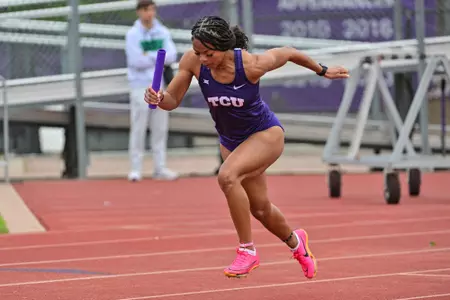 2024 TCU Alumni Invitational track meet photographed at Lowdon Track and Field Complex on the TCU campus in Fort Worth, Texas on March 16, 2024. (Photo by/Ellman Photography)