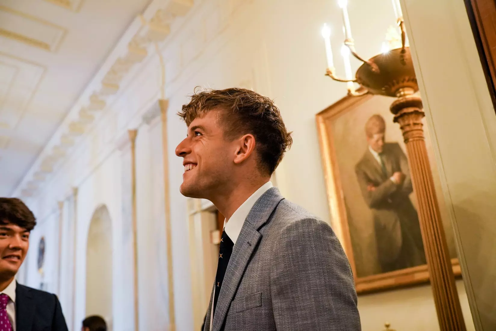 TCU men's tennis and TCU rifle celebrate their 2024 NCAA Championships at The White House as a part of NCAA Sports Day.