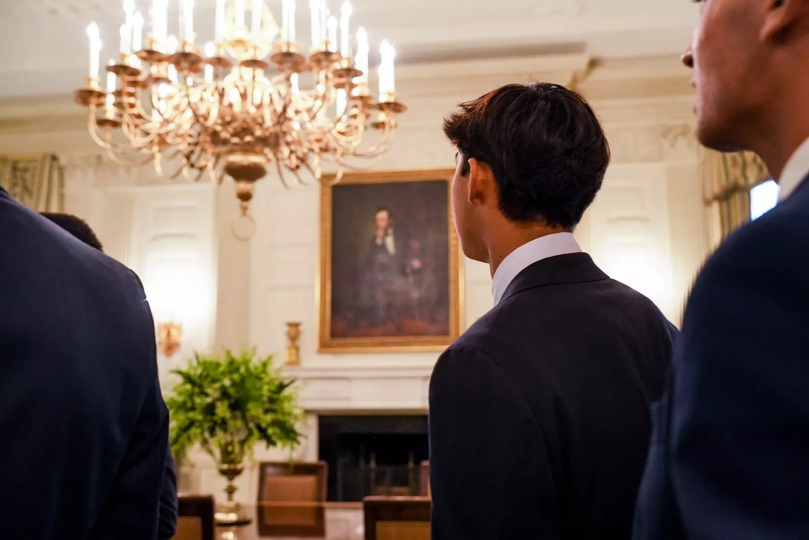 TCU men's tennis and TCU rifle celebrate their 2024 NCAA Championships at The White House as a part of NCAA Sports Day.