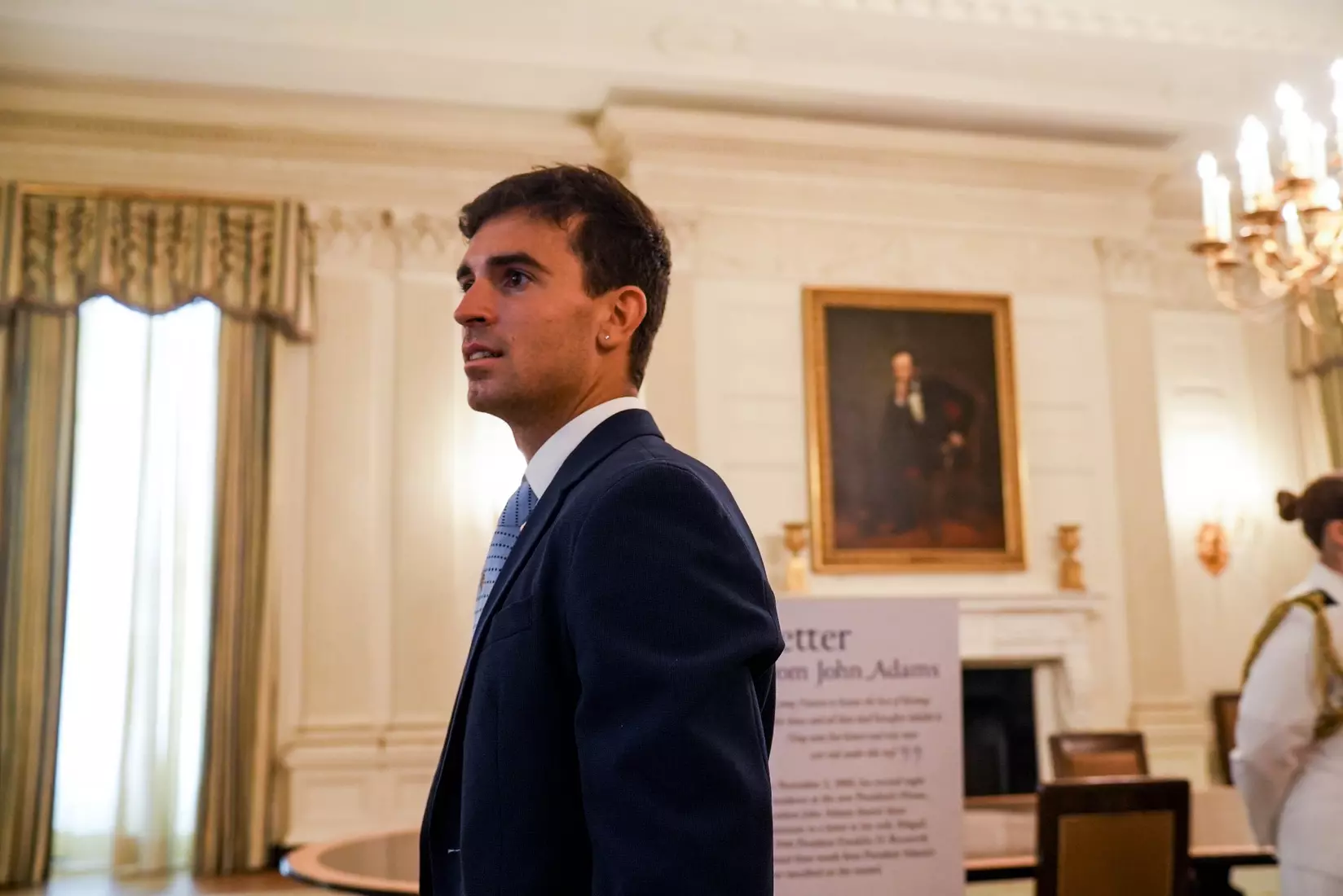 TCU men's tennis and TCU rifle celebrate their 2024 NCAA Championships at The White House as a part of NCAA Sports Day.