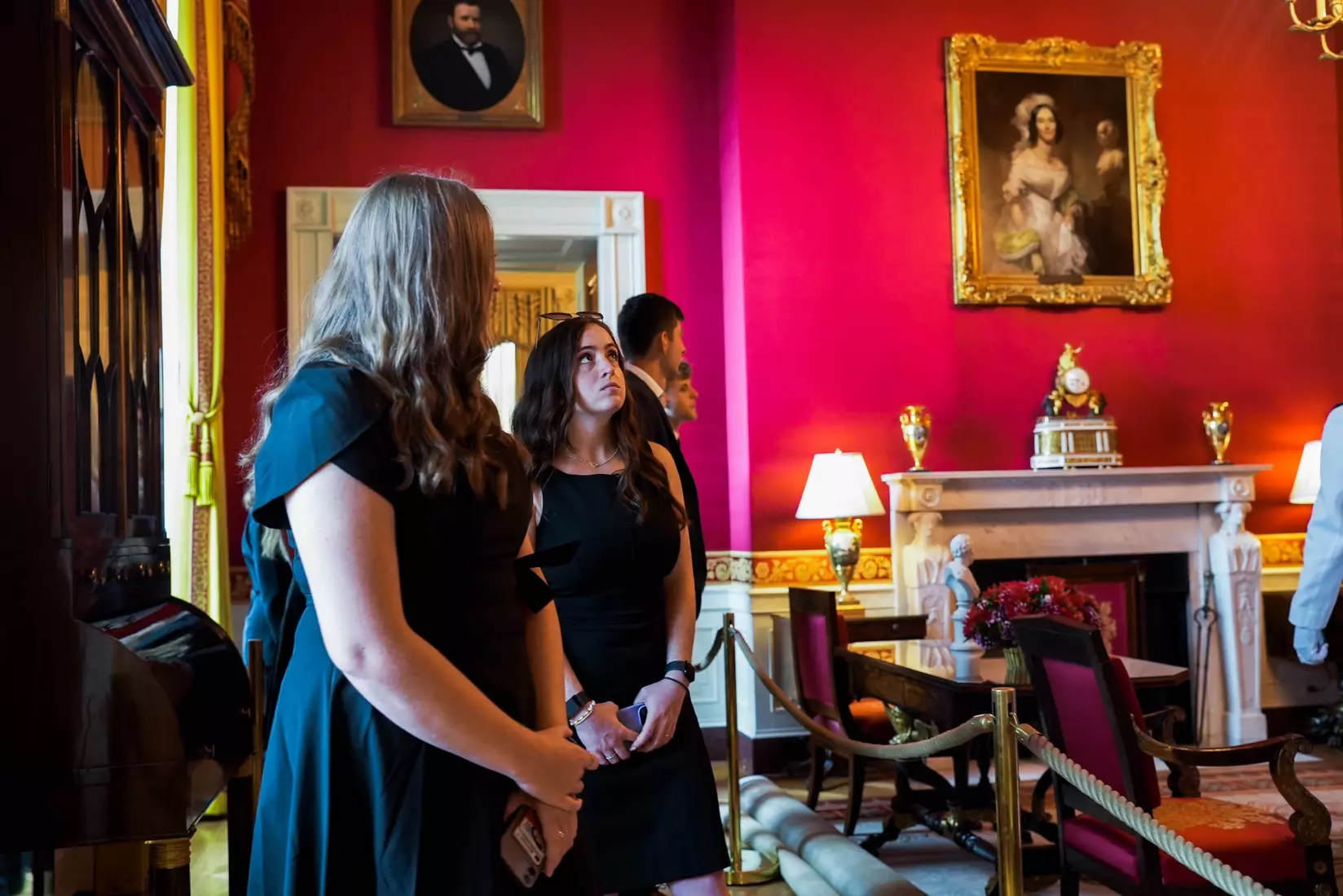 TCU men's tennis and TCU rifle celebrate their 2024 NCAA Championships at The White House as a part of NCAA Sports Day.