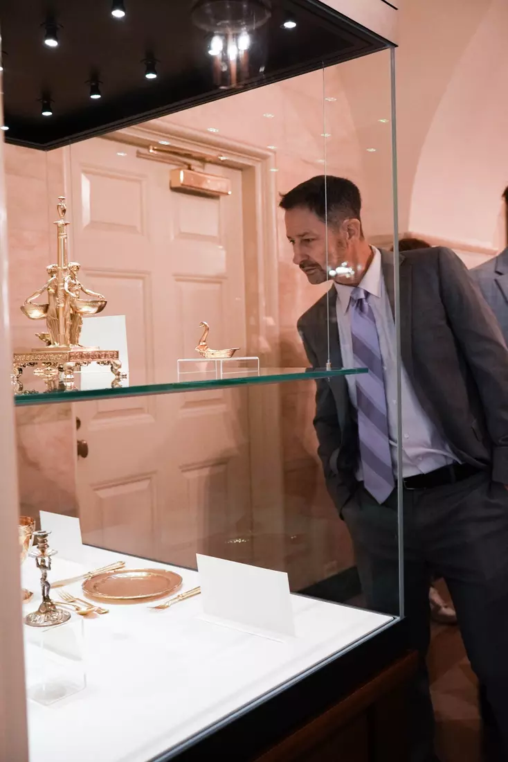 TCU men's tennis and TCU rifle celebrate their 2024 NCAA Championships at The White House as a part of NCAA Sports Day.