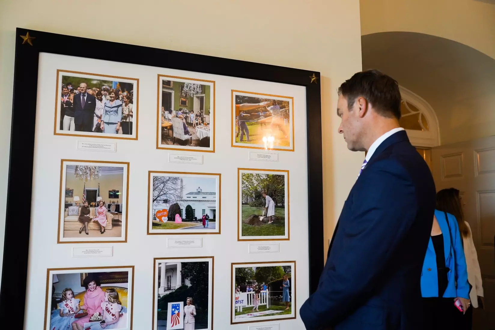 TCU men's tennis and TCU rifle celebrate their 2024 NCAA Championships at The White House as a part of NCAA Sports Day.
