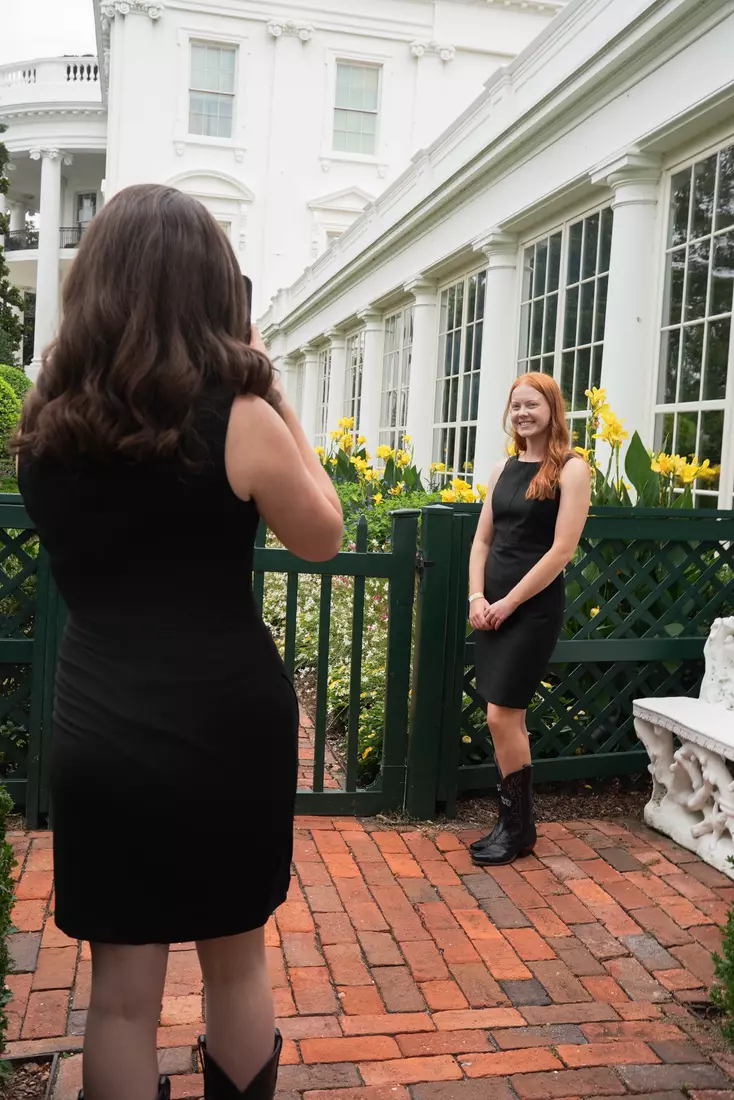TCU men's tennis and TCU rifle celebrate their 2024 NCAA Championships at The White House as a part of NCAA Sports Day.