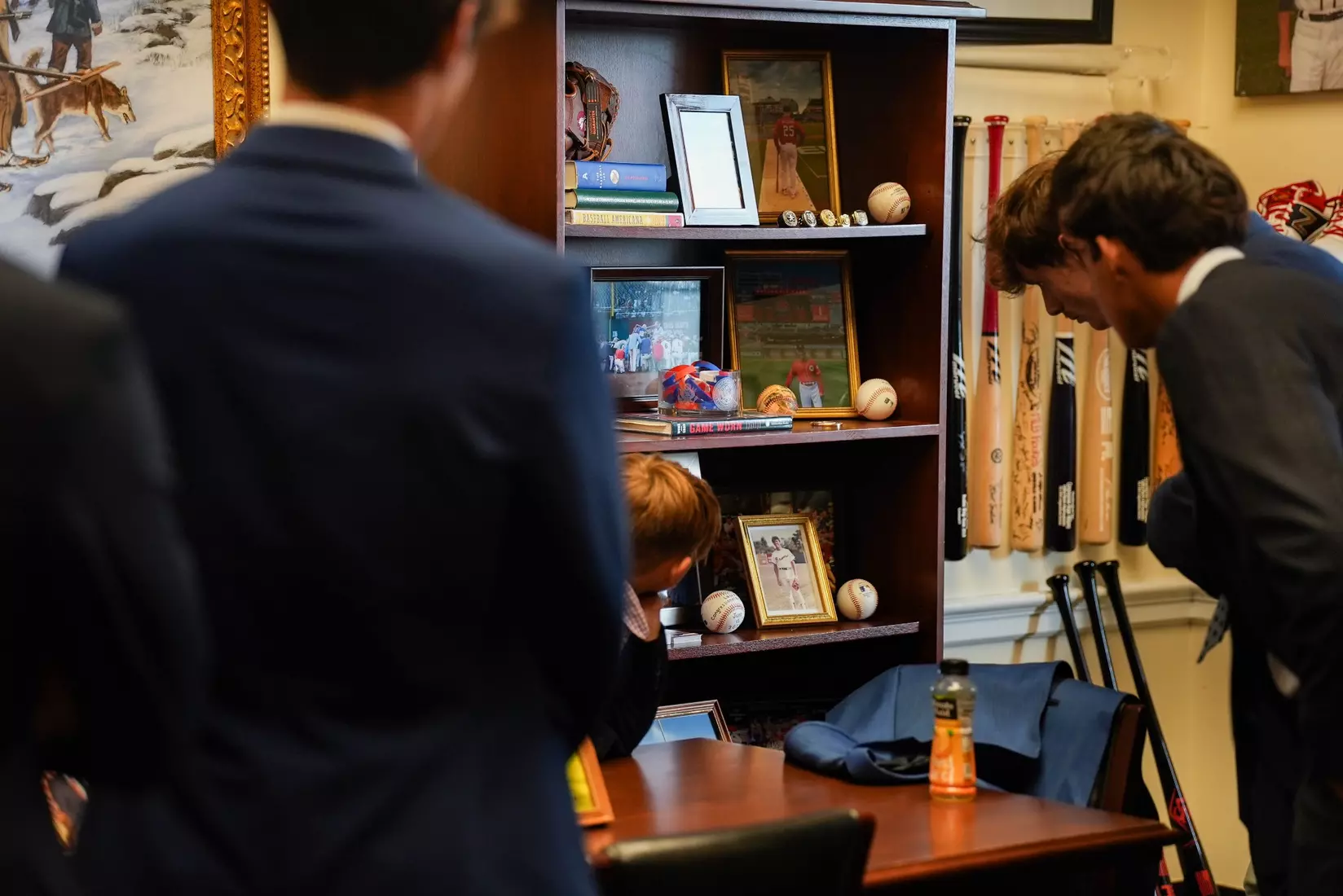 TCU men's tennis and TCU rifle celebrate their 2024 NCAA Championships at The White House as a part of NCAA Sports Day.