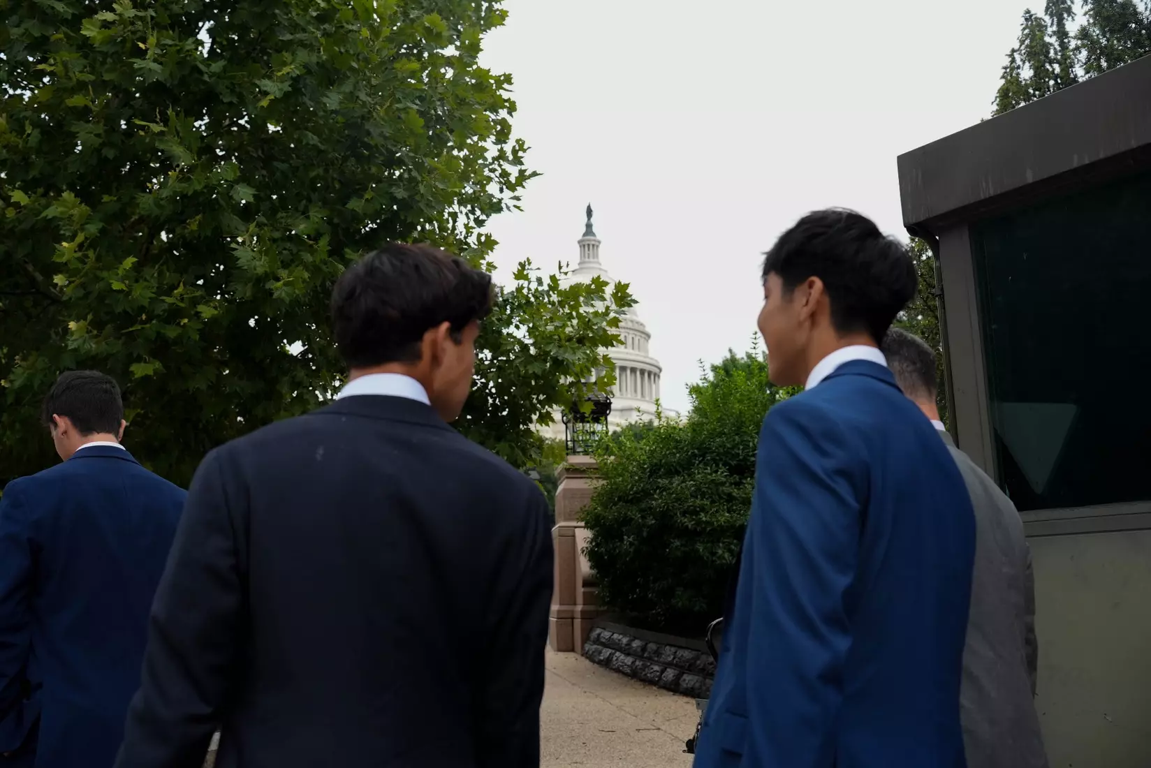 TCU men's tennis and TCU rifle celebrate their 2024 NCAA Championships at The White House as a part of NCAA Sports Day.