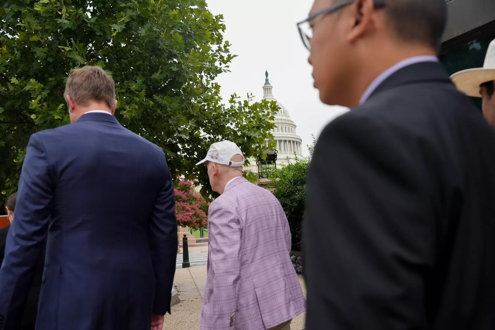 TCU men's tennis and TCU rifle celebrate their 2024 NCAA Championships at The White House as a part of NCAA Sports Day.