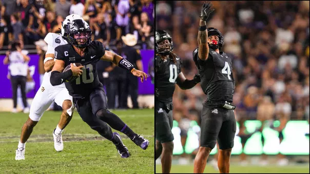 Josh Hoover Namdi Obiazor Big 12 POW Colorado