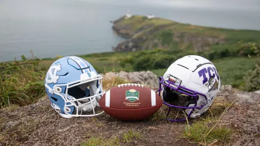 unc tcu helmet