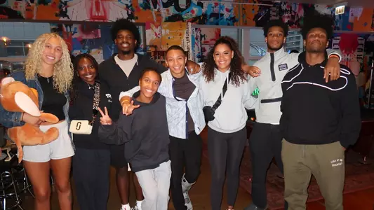 black student-athlete