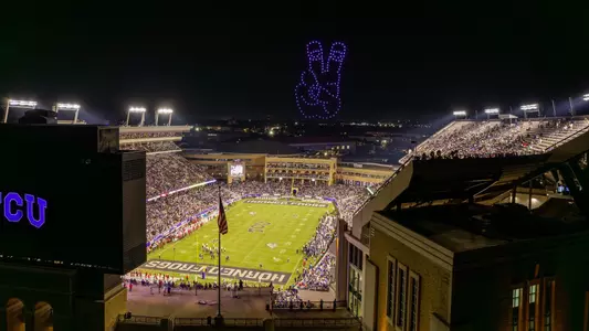 Amon G. Carter Stadium Drone