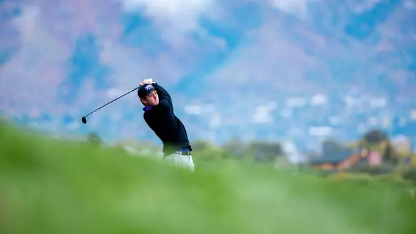 Blake Brown hits a shot in Salt Lake City