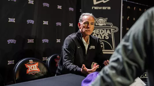 Jamie Dixon at 2025 Big 12 Media Days