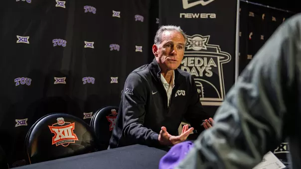 Jamie Dixon at 2025 Big 12 Media Days