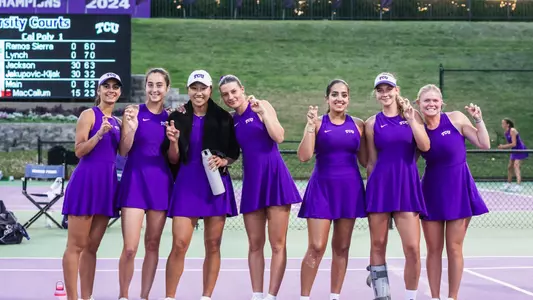 TCU women's tennis team