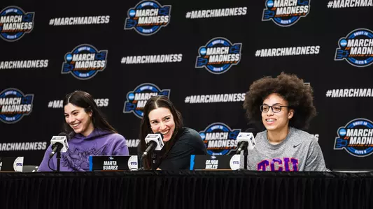 Clara Silva, Olivia Miles and Marta Suarez