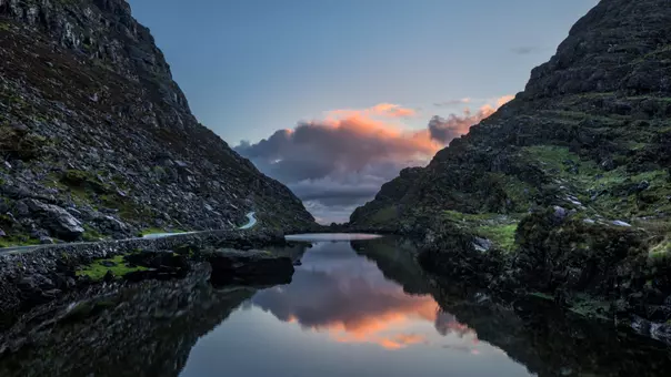 Gap of Dunloe in Ireland