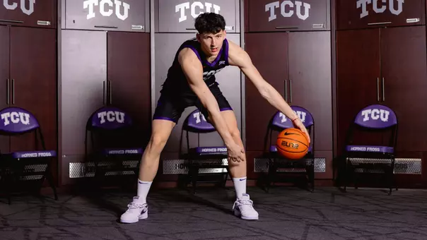 milos sojic dribbles in the locker room