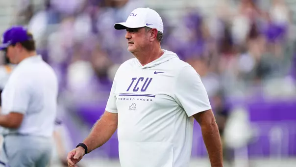 Sonny Dykes walking