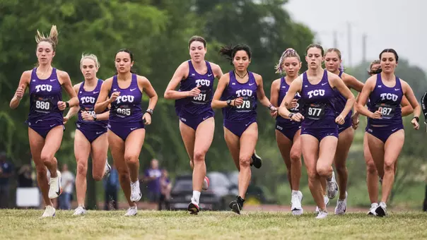 TCU Cross Country racing at AP Ranch
