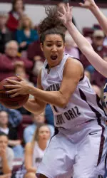 Sarah Ena moved within 15 points of 1,000 for her career