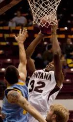 Kareem Jamar had 14 points and 14 rebounds in Griz win.