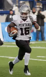 Jabin Sambrano scored on a 79-yard reception at MSU this past Saturday.