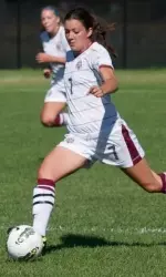 Sophomore India Watne scored her third goal of the season in the first half