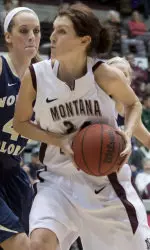 Carly Selvig blocked three more shots Thursday