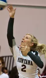 Raegan Lindsey saved Montana with some big serves in the opening set