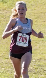 Allie Parks had a 55-second PR on the six-kilometer course