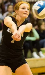 Megan Murphey had a team-high 13 digs