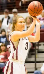 Haley Vining went 2 for 2 from 3-point range and added three assists